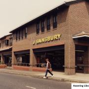 J Sainsburys in Hornchurch High Street in 1982