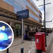 A shopkeeper in Brewery Walk has reacted with shock after a stabbing in the shopping centre