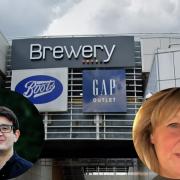 Romford councillors David Taylor and Jane Keane have reacted to today's stabbing at the Brewery