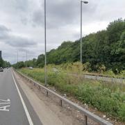 The A12 will be shut between junction 12 at Brentwood and junction 15 this weekend