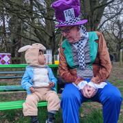 The kid who came to tea and met the Mad Hatter