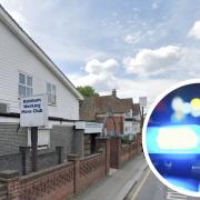 A man was assaulted in Upminster Road South, near Rainham Working Men's Club