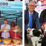 Romford town centre saw its first food festival and dog show on bank holiday weekend