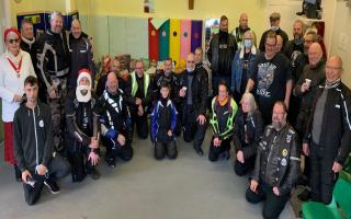 Bikers completed a ride last year for the toy appeal