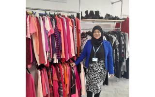 Naz Islam, manager of the Harold Hill store