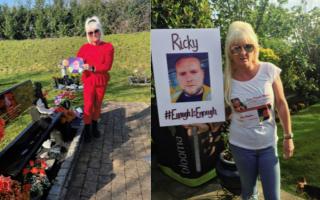 Sue Hedges lost her son, Ricky Hayden, in 2016 when he was stabbed to death