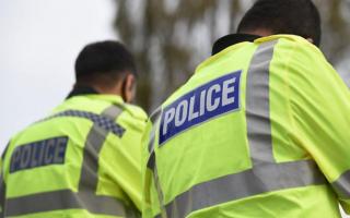 A gang of eight males robbed and threatened two teenage boys outside McDonald's in The Brewery, Romford