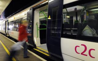 c2c trains running through east London will be impacted by the strikes