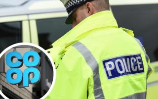 A man has been bailed after being arrested near a Co-op