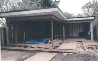 One of the garden rooms that Christopher Escrader left unfinished