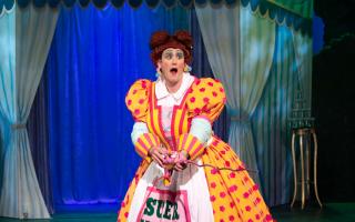 Dominic Gee-Burch in Sleeping Beauty at Queen's Theatre Hornchurch