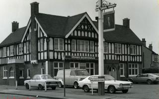 The Marlborough pub in Romford circa 1980