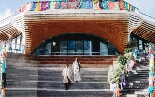 The 'yarn bombing' installation will be free for the public to view until April 16 2024