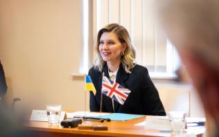 First Lady Olena Zelenska paid a visit to Coborn Centre for Adolescent Mental Health