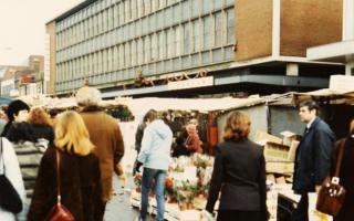 A busy Romford Market of the 1980s - readers have had their say on what could be improved in the town centre