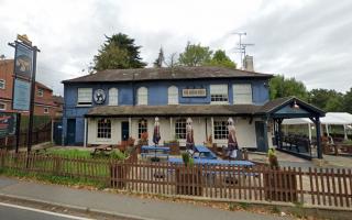 The Deers Rest pub in Noak Hill Road